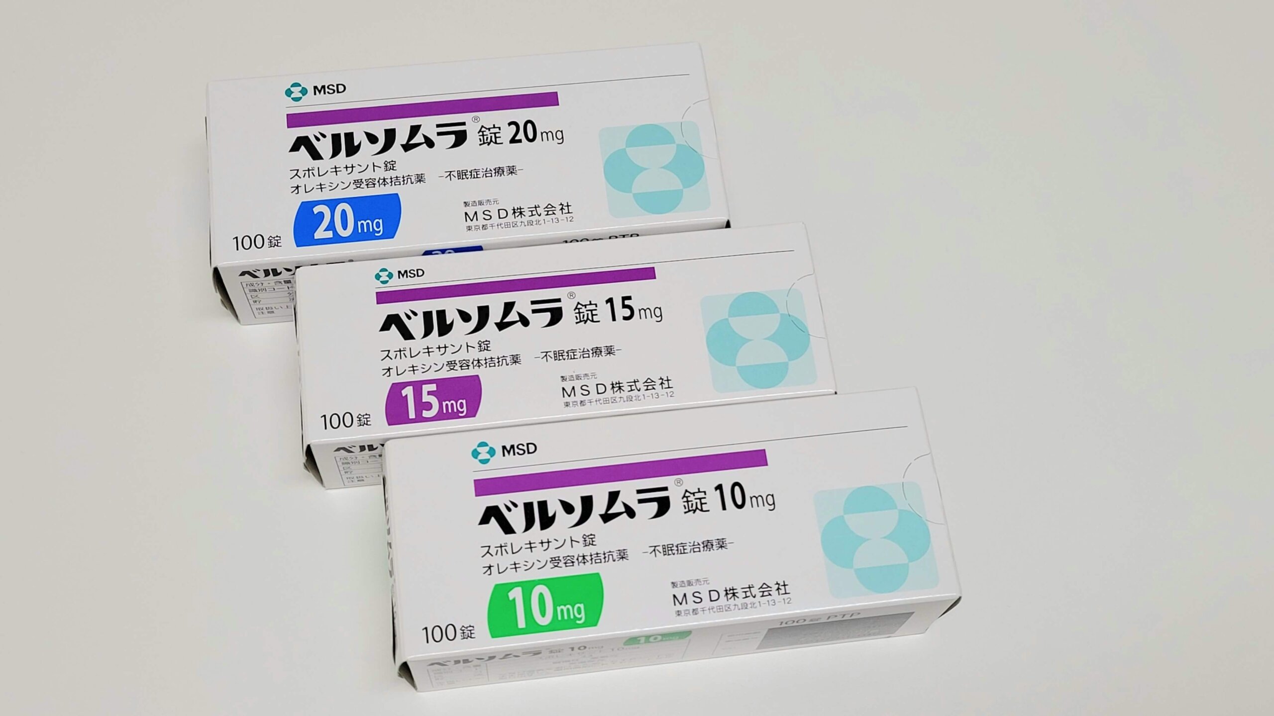 ベルソムラの投与量